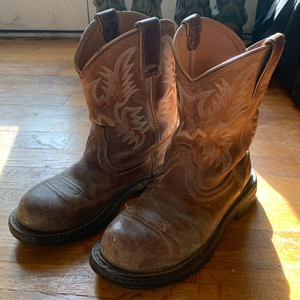 Ariat comp toe work boots